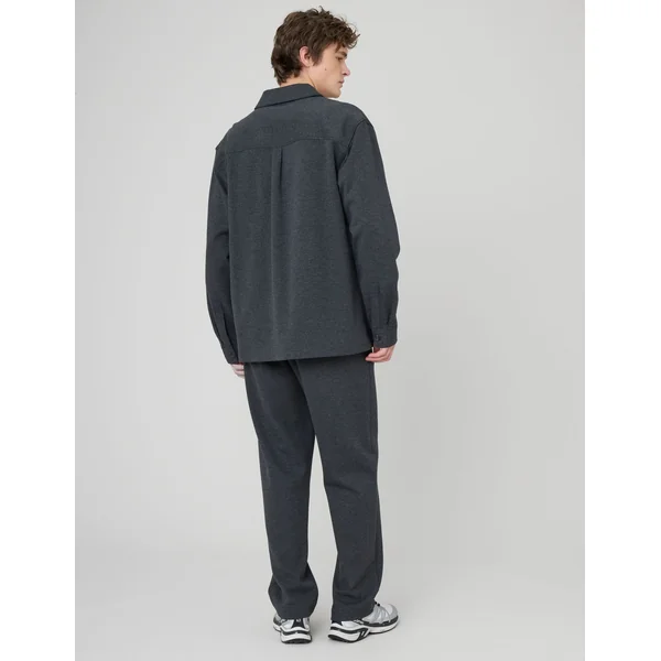 Pantalon en maille Noir