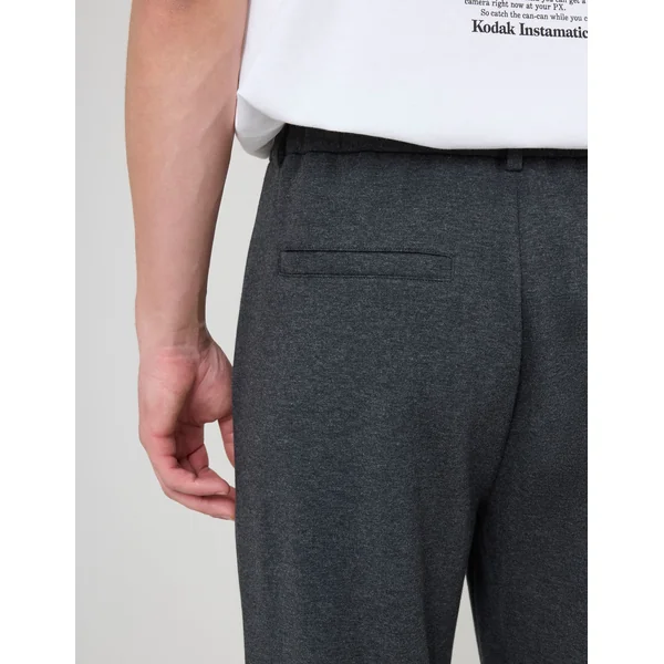 Pantalon en maille Noir