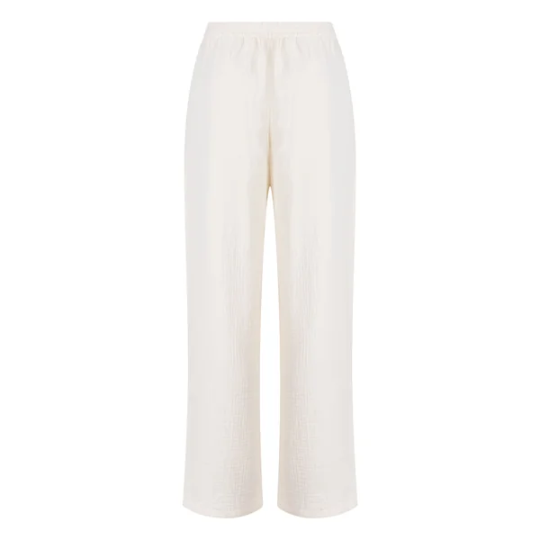 Pantalon en mousseline - Blanc