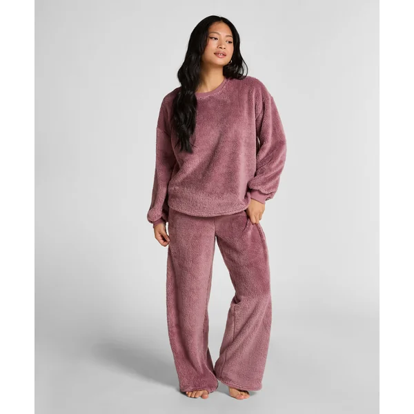 Pantalon Fluffy Fleece - Rose