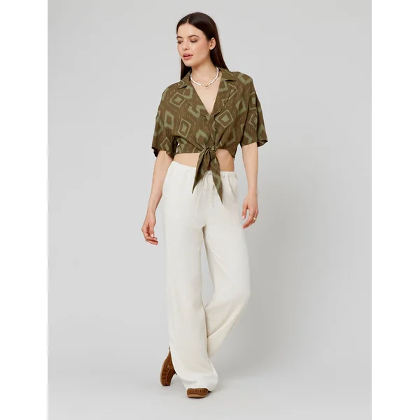 Pantalon fluide Rose pâle