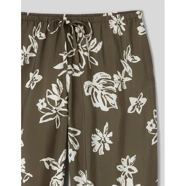 Pantalon fluide Vert kaki