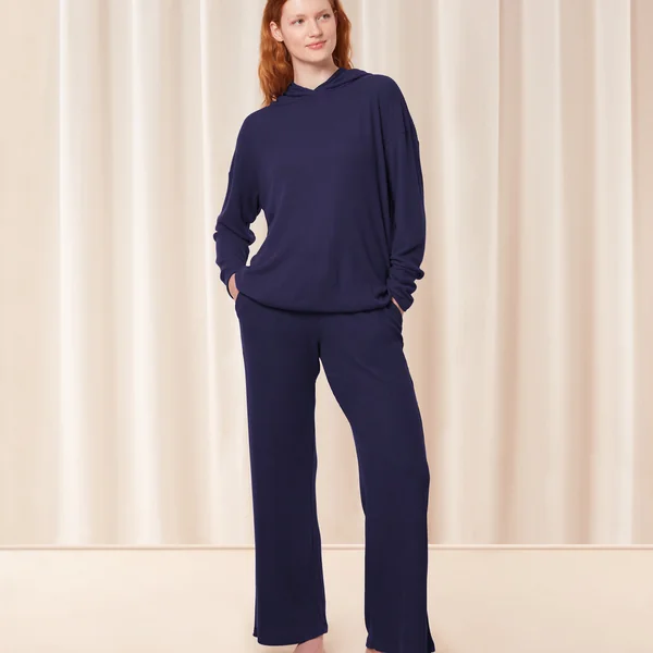 Pantalon large - Bleu Triumph