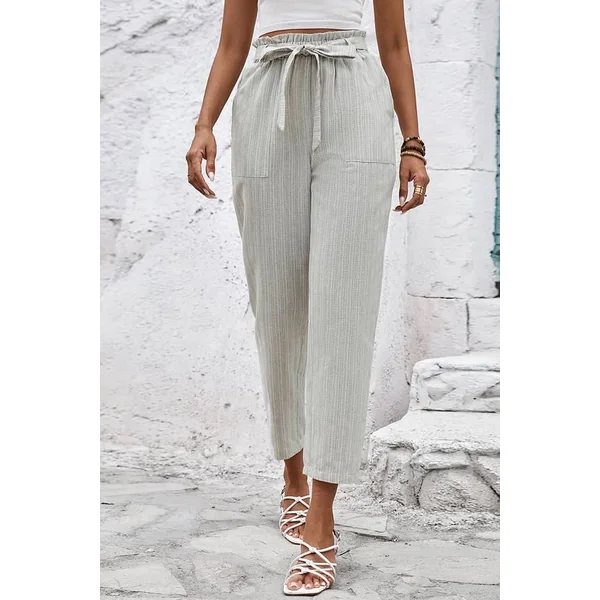Pantalon Taille Haute Champêtre