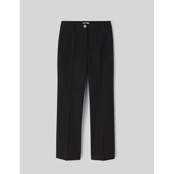 Pantalon tailleur droit Noir