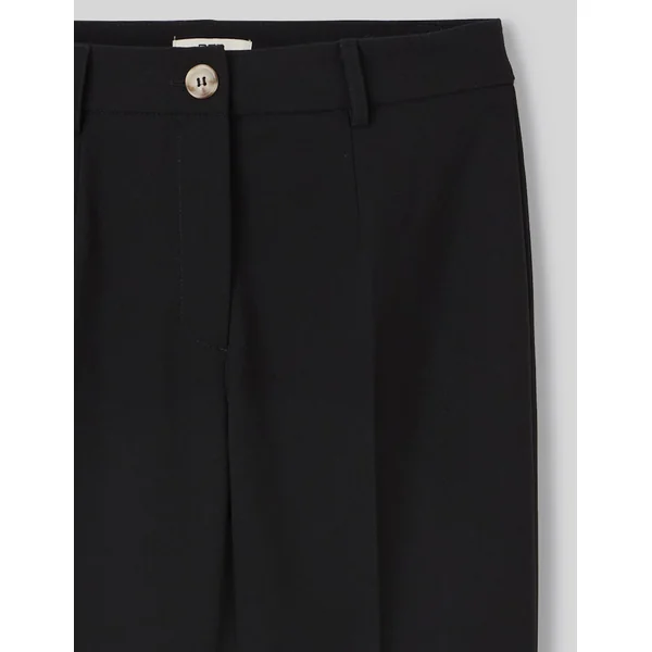 Pantalon tailleur droit Noir