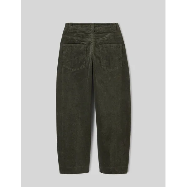 Pantalon velours balloon Kaki foncé