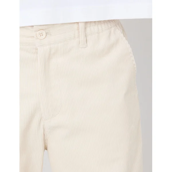 Pantalon velours Blanc cassé