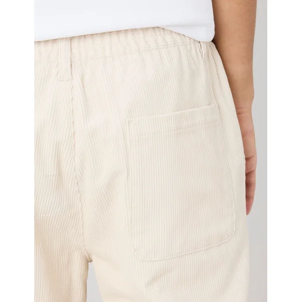 Pantalon velours Blanc cassé