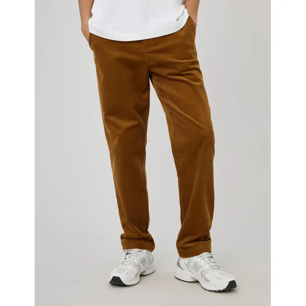 Pantalon velours Camel