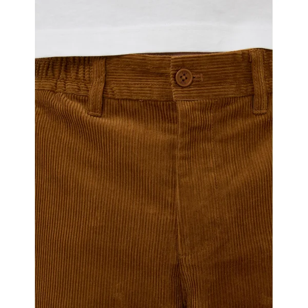 Pantalon velours Camel