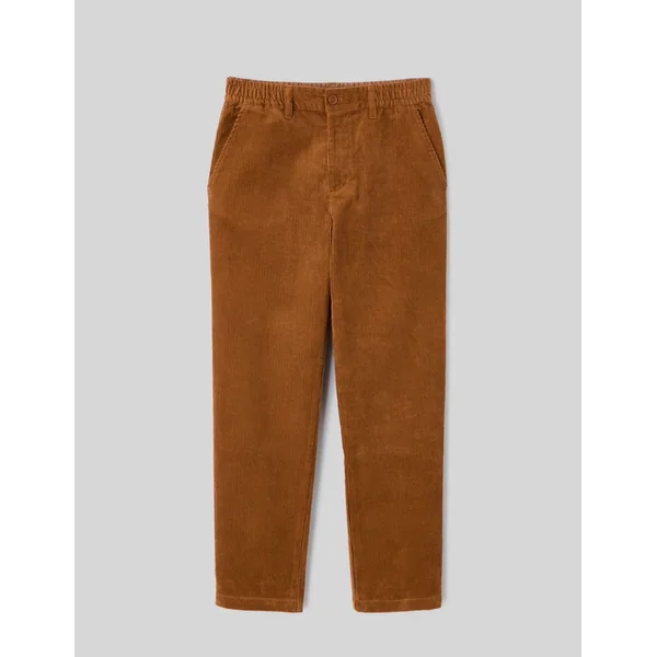 Pantalon velours Camel