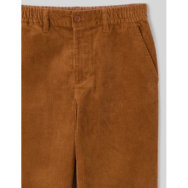 Pantalon velours Camel
