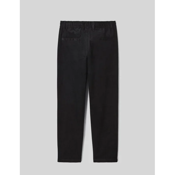 Pantalon velours à pince Noir