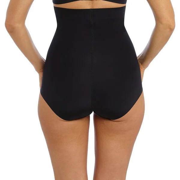 Panties sculptant Taille Haute - Noir INES SECRET en nylon Wacoal lingerie
