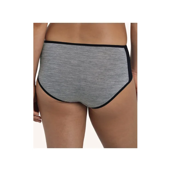 Panty de sport taille haute 1656 BLACK/MELANGE