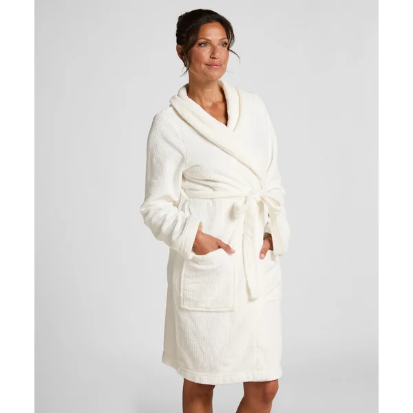 Peignoir en polaire - Blanc