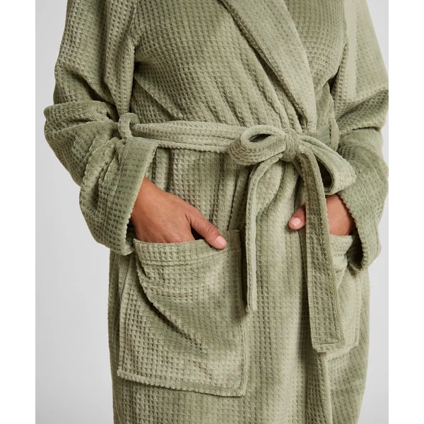 Peignoir en polaire - Vert