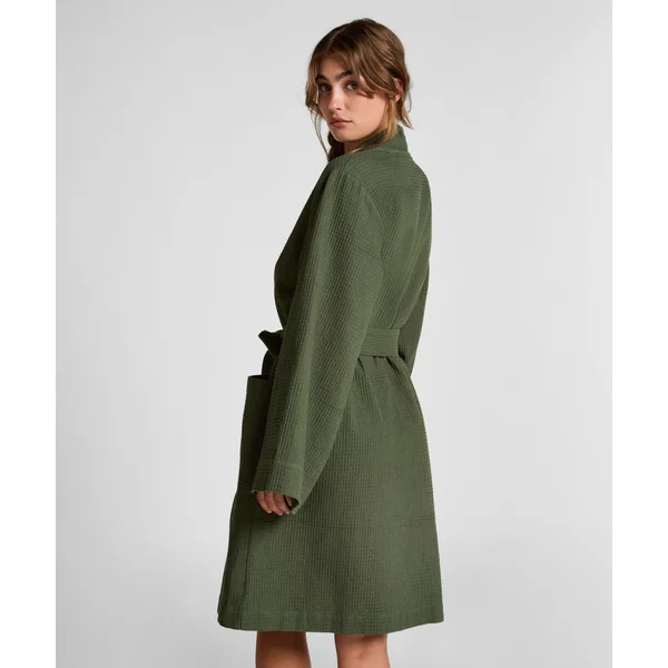 Peignoir gaufré - Vert