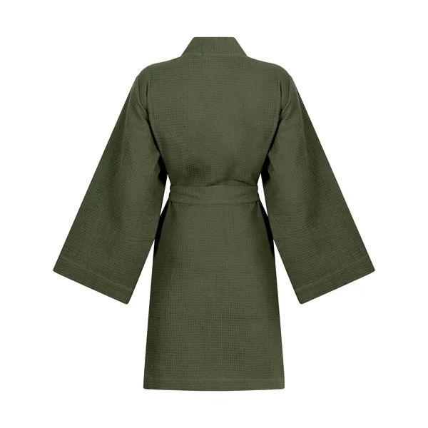 Peignoir gaufré - Vert