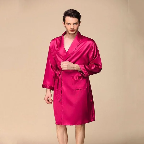 Peignoir Homme Rose