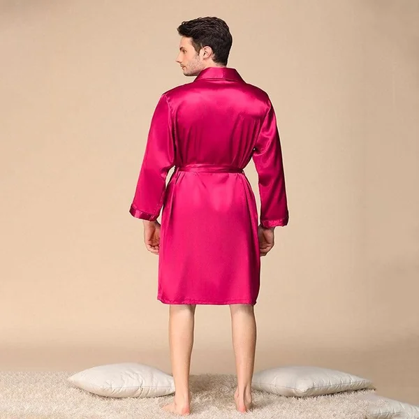 Peignoir Homme Rose