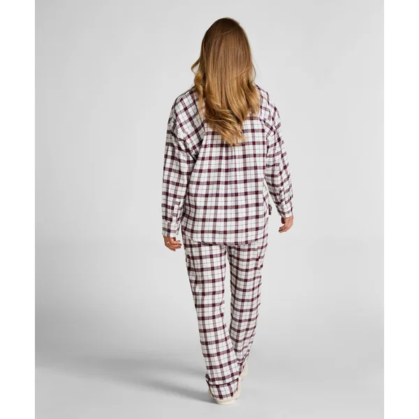 Petite pantalon de Pyjama Flanelle - Blanc