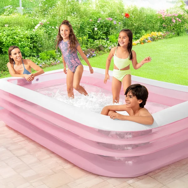 Petite piscine rectangulaire Pink