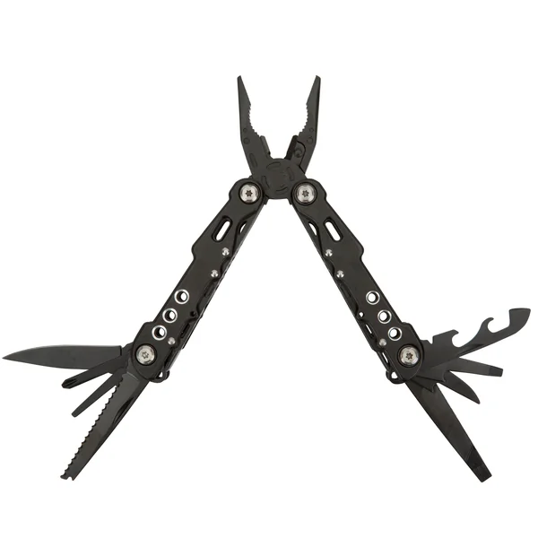 Pince couteau multifonction 20 outils en aluminium anodisé avec blocage de sécu