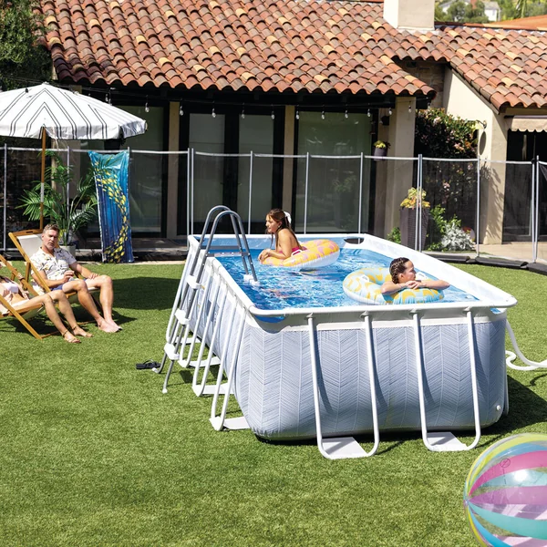 Piscine Chevron 4,00 x 2,00 x 1,00 m