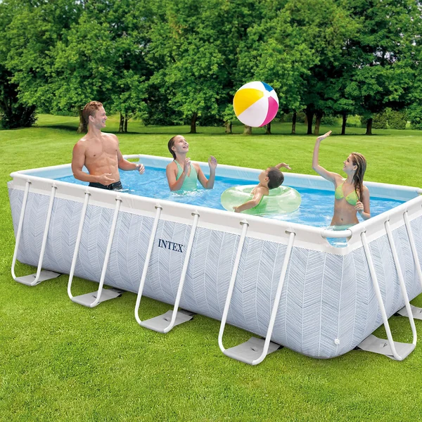 Piscine Chevron 4,00 x 2,00 x 1,00 m