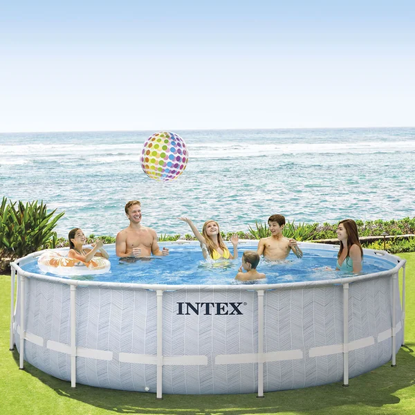 Piscine Chevron ronde 4,88 x 1,22 m