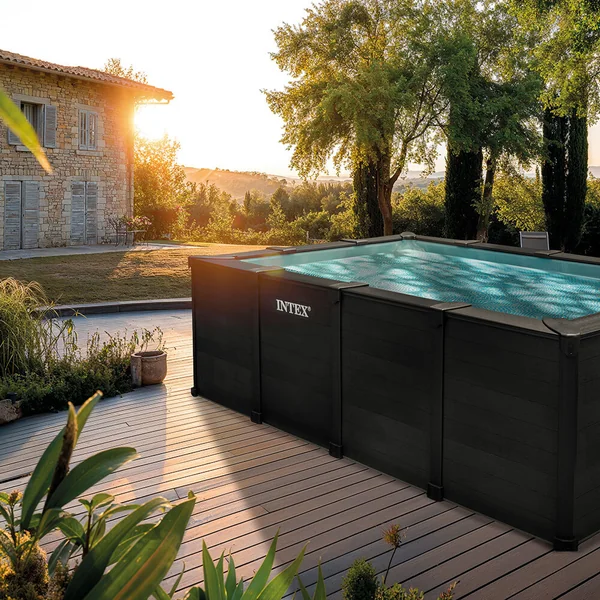 Piscine Graphite 4,00 x 3,00 x 1,24 m