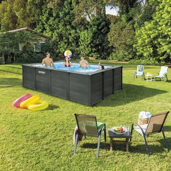 Piscine Graphite 4,00 x 3,00 x 1,24 m