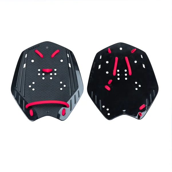 Plaquettes de natation 900 xl noir rouge