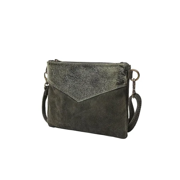 Pochette Bohème Cuir Suède