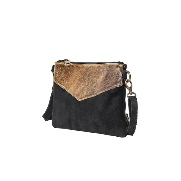 Pochette Bohème Cuir Suède