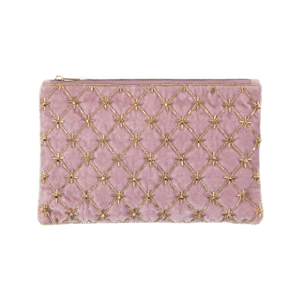 Pochette en perles - Rose