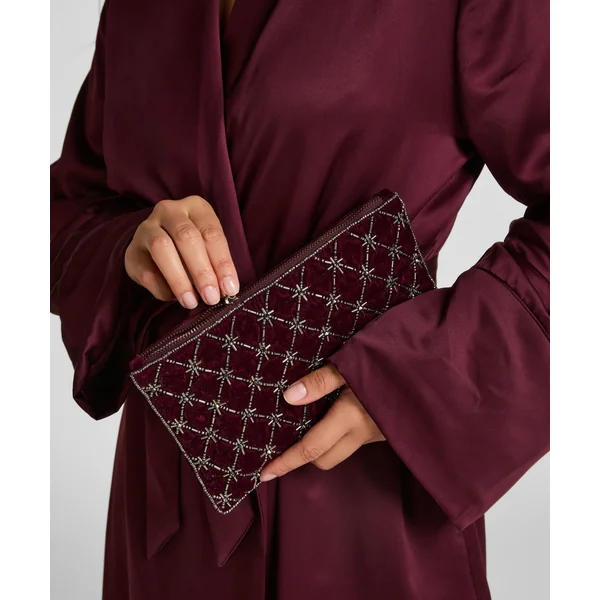 Pochette en perles - Violet