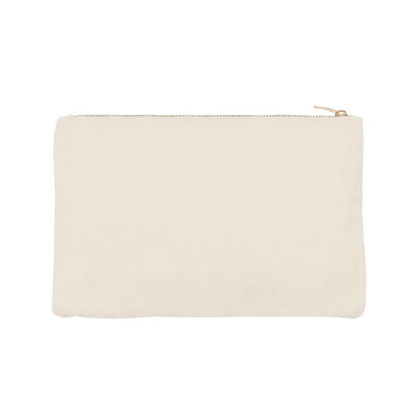 Pochette perlée ours - Beige