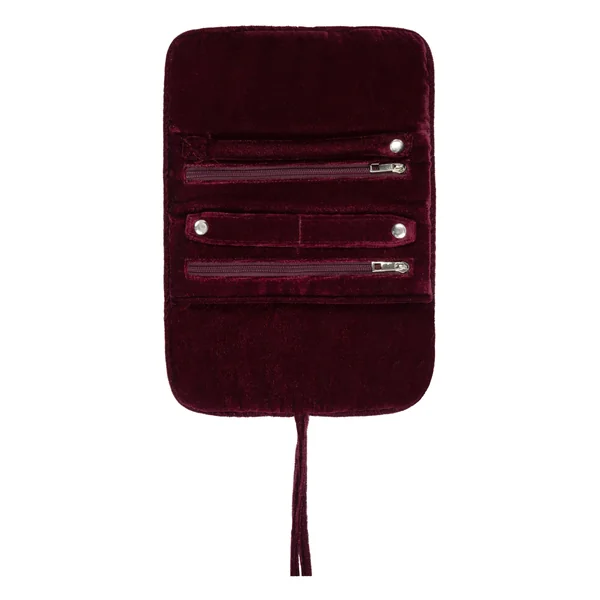Pochette perlée pour bijoux - Violet