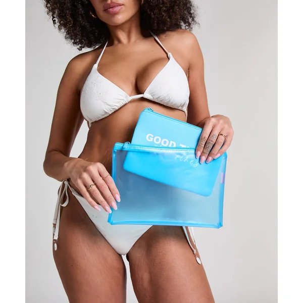 Pochette pour bikinis - Bleu