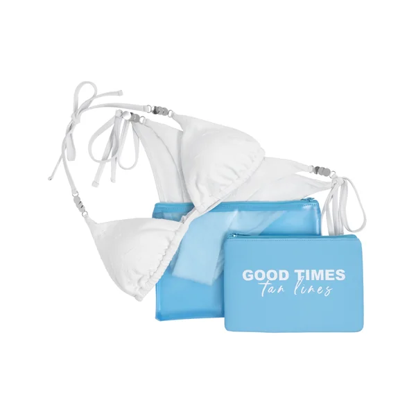 Pochette pour bikinis - Bleu