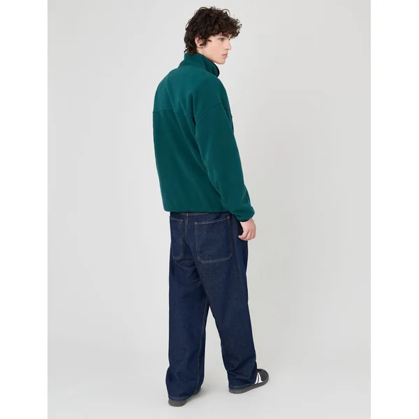 Polaire col montant zippé Vert