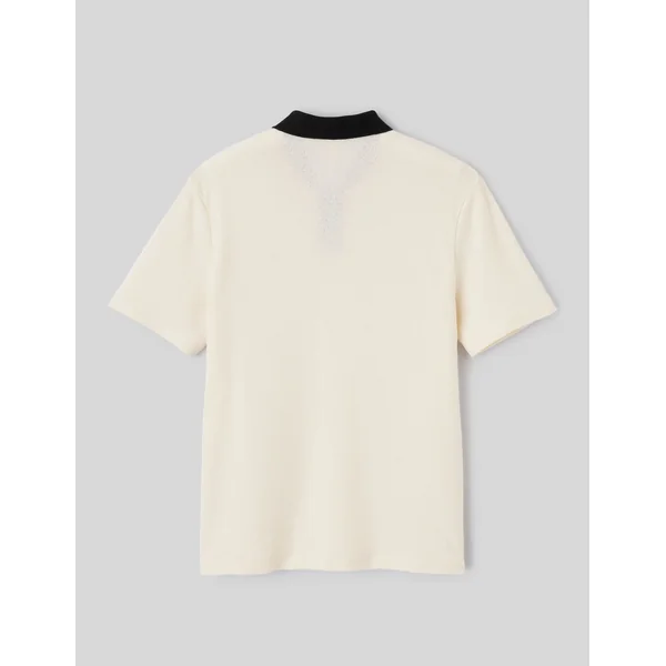 Polo bicolore Naturel