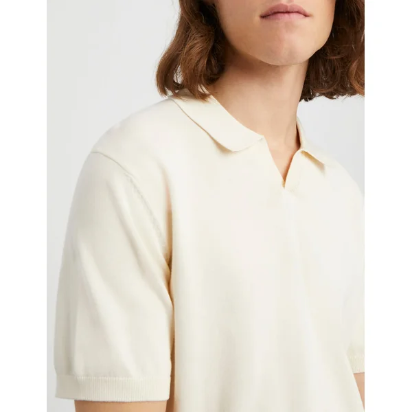 Polo maille Naturel