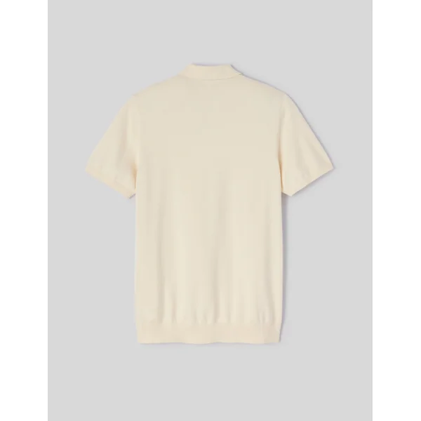 Polo maille Naturel