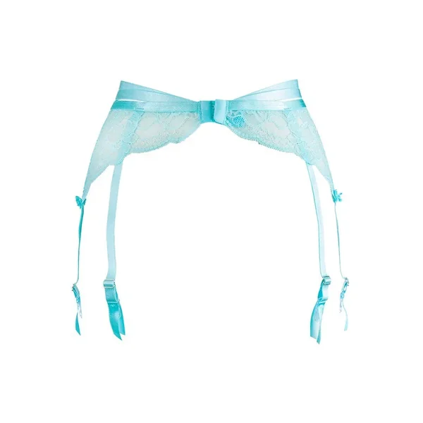 Porte-jarretelles bleu ciel V-11022