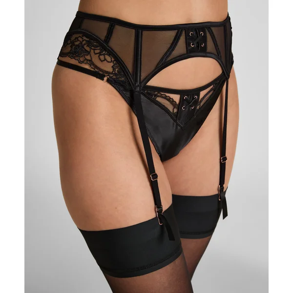 Porte-jarretelles Catherine - Noir
