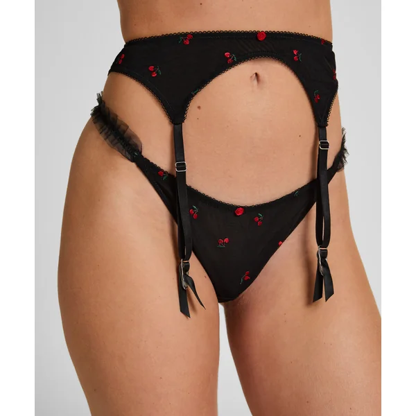 Porte-jarretelles Chelsey - Noir